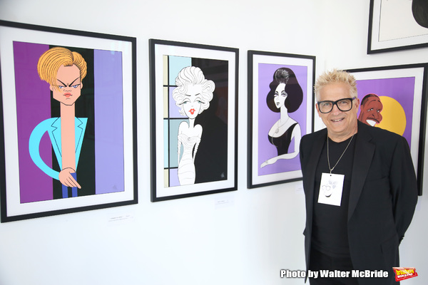 Photo Coverage: Caricature Art of Broadway Icons Featured in New FACES by FALLIN Exhibit  Image