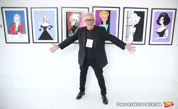 Photo Coverage: Caricature Art of Broadway Icons Featured in New FACES by FALLIN Exhibit  Image