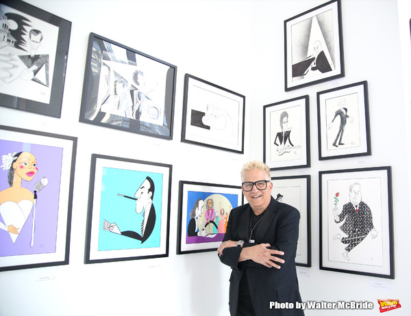 Photo Coverage: Caricature Art of Broadway Icons Featured in New FACES by FALLIN Exhibit  Image