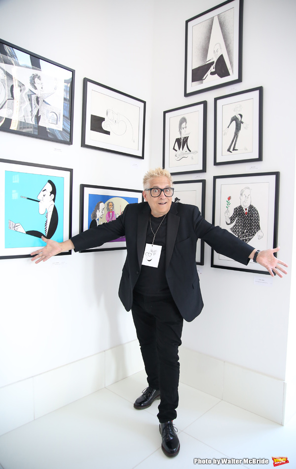 Photo Coverage: Caricature Art of Broadway Icons Featured in New FACES by FALLIN Exhibit  Image