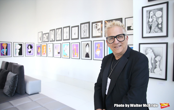 Photo Coverage: Caricature Art of Broadway Icons Featured in New FACES by FALLIN Exhibit  Image