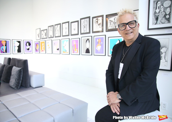 Photo Coverage: Caricature Art of Broadway Icons Featured in New FACES by FALLIN Exhibit  Image