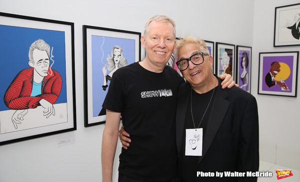 Photo Coverage: Caricature Art of Broadway Icons Featured in New FACES by FALLIN Exhibit  Image