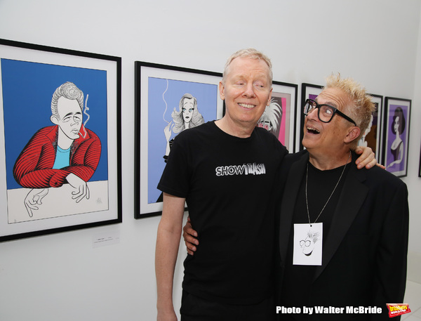 Photo Coverage: Caricature Art of Broadway Icons Featured in New FACES by FALLIN Exhibit  Image