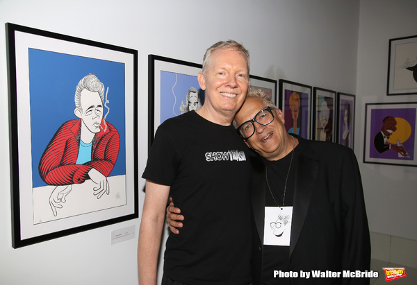 Photo Coverage: Caricature Art of Broadway Icons Featured in New FACES by FALLIN Exhibit  Image