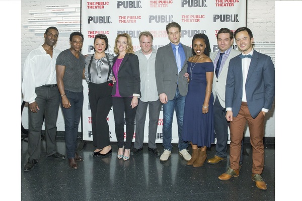 Photo Flash: MOBILE UNIT's HAMLET Celebrates Opening Night at The Public Theater Image