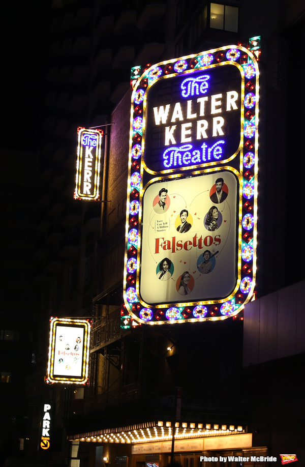 Up on the Marquee: FALSETTOS Lights Up Broadway Image
