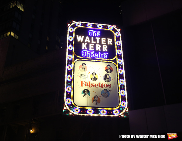 Up on the Marquee: FALSETTOS Lights Up Broadway Image