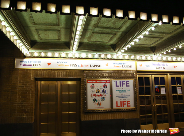 Up on the Marquee: FALSETTOS Lights Up Broadway Image