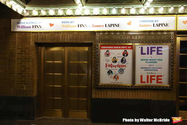 Up on the Marquee: FALSETTOS Lights Up Broadway Image