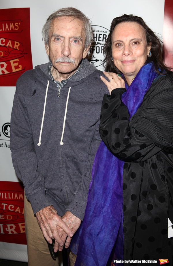 Edward Albee & Emily Mann.attending the Broadway Opening Night Performance of 'A Stre Photo