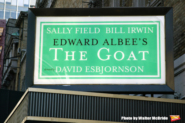 Sally Field and Bill Irwin .Star in the Edward Albee Play, The Goat.Golden Theatre.Th Photo