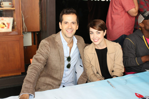 Photo Coverage: BC/EFA Flea Market 2016 Celebrity Autograph Table Image