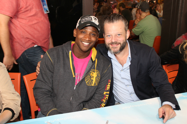 Photo Coverage: BC/EFA Flea Market 2016 Celebrity Autograph Table Image