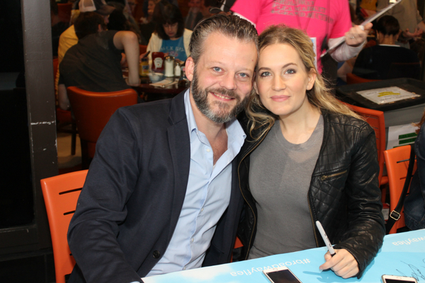 Photo Coverage: BC/EFA Flea Market 2016 Celebrity Autograph Table Image