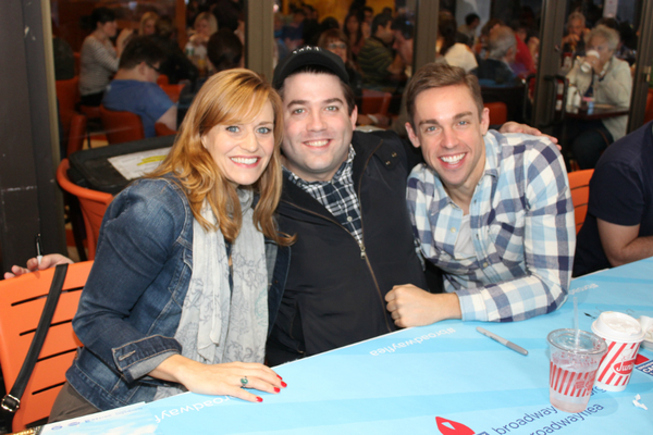 Photo Coverage: BC/EFA Flea Market 2016 Celebrity Autograph Table Image