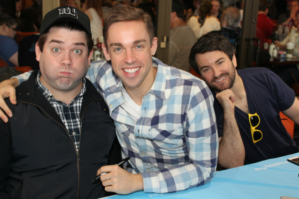 Christopher John O'Neill, Nic Rouleau and Alex Brightman Photo