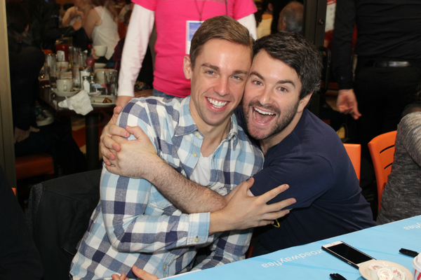 Photo Coverage: BC/EFA Flea Market 2016 Celebrity Autograph Table Image