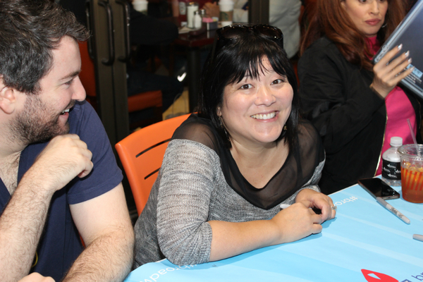 Photo Coverage: BC/EFA Flea Market 2016 Celebrity Autograph Table Image