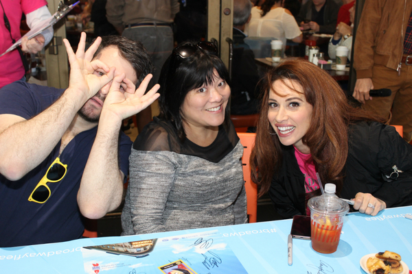 Alex Brightman, Ann Harada and Lesli Margherita Photo