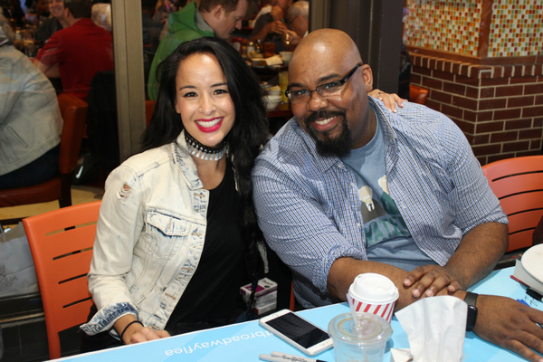 Courtney Reed and James Monroe Iglehart Photo