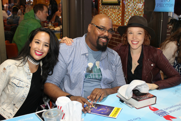 Photo Coverage: BC/EFA Flea Market 2016 Celebrity Autograph Table Image