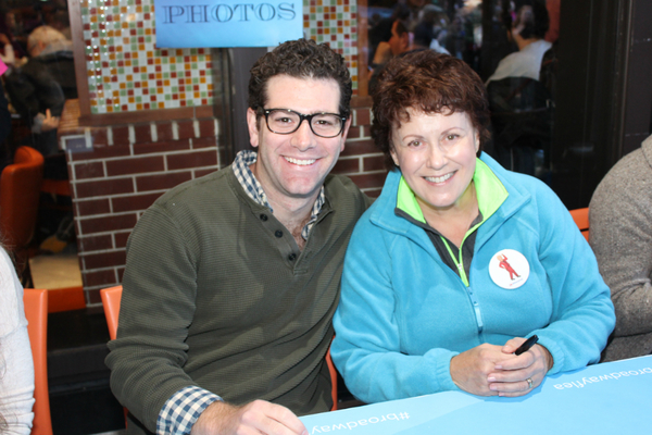 Photo Coverage: BC/EFA Flea Market 2016 Celebrity Autograph Table Image