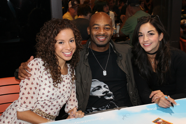 Lexi Lawson, Brandon Victor Dixon and Ana Villafañe Photo