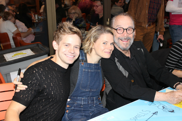 Andrew Keenan-Bolger, Celia Keenan-Bolger and Joel Grey Photo