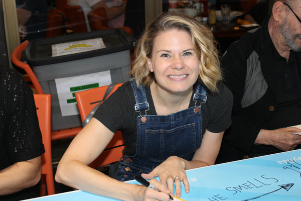 Photo Coverage: BC/EFA Flea Market 2016 Celebrity Autograph Table Image