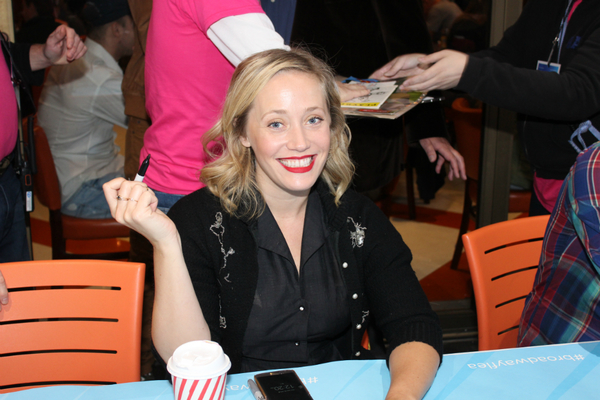 Photo Coverage: BC/EFA Flea Market 2016 Celebrity Autograph Table Image