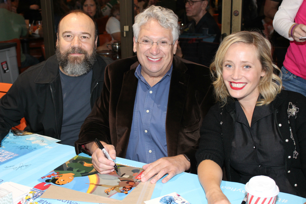 Danny Burstein, Harvey Fierstein and Haven Burton Photo