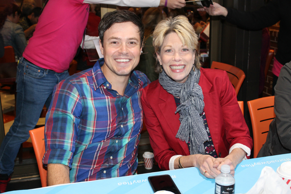 Photo Coverage: BC/EFA Flea Market 2016 Celebrity Autograph Table Image