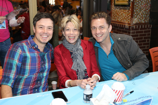 Aaron C. Finley, Marin Mazzie and Jason Danieley Photo