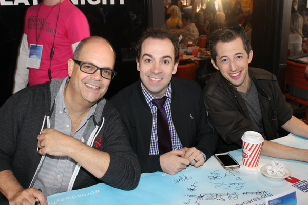 Photo Coverage: BC/EFA Flea Market 2016 Celebrity Autograph Table Image