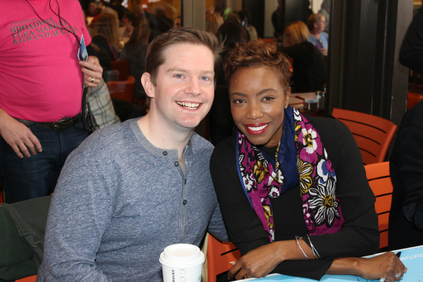 Rory O'Malley and Heather Headley Photo