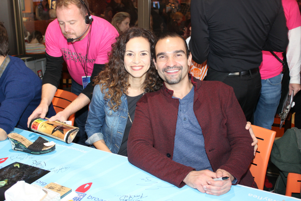 Photo Coverage: BC/EFA Flea Market 2016 Celebrity Autograph Table Image