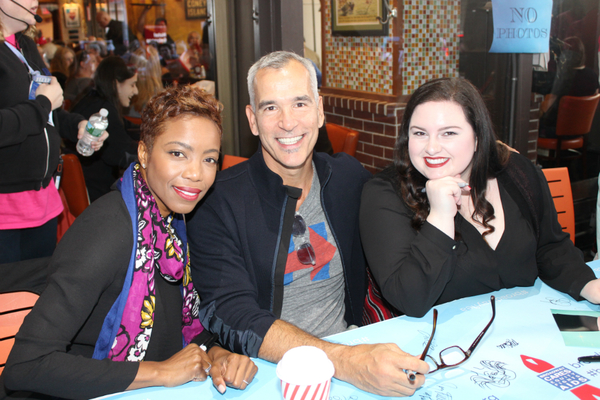 Heather Headley, Jerry Mitchell and Maddie Baillio Photo