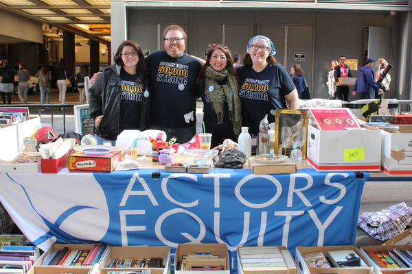 Photo Coverage: BC/EFA Flea Market 2016 Merchandise Tables 