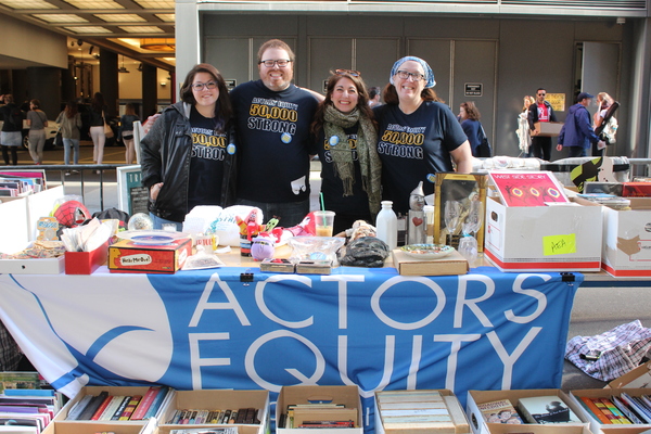 Photo Coverage: BC/EFA Flea Market 2016 Merchandise Tables  Image