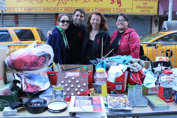 Photo Coverage: BC/EFA Flea Market 2016 Merchandise Tables 