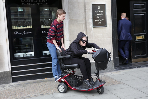 Photo Flash: David Walliams Launches West End GANGSTA GRANNY at Hatton Garden's Bedazzl Diamonds  Image