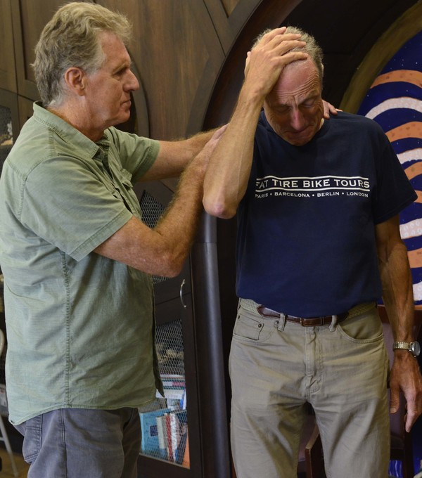 Photo Flash: In Rehearsal with Israel Horovitz's MAN IN SNOW Premiere at Gloucester Stage Image