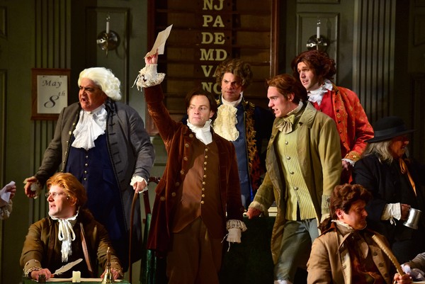 Photo Flash: First Look at Jamie LaVerdiere, David Studwell and More in 1776 at the Engeman Image