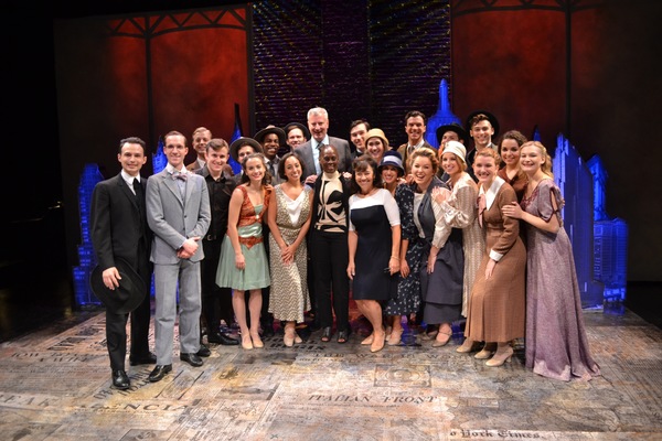 Photo Flash: Mayor Bill de Blasio Celebrates Another Mayor at FIORELLO! Image