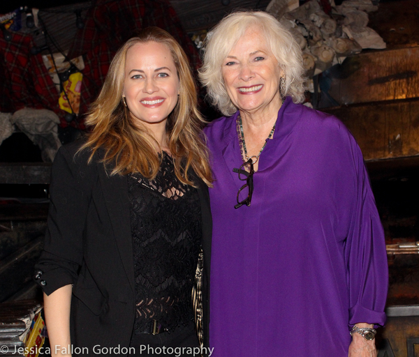 Mamie Parris and Betty Buckley at 