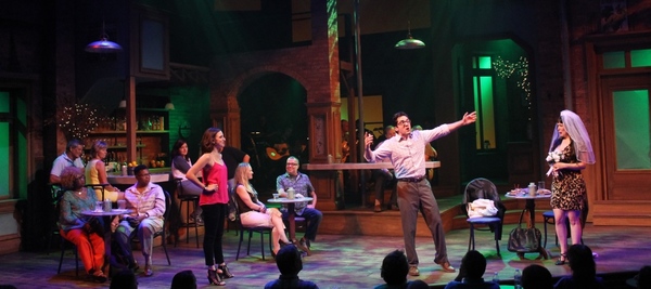 Photo Flash: First Look at Katerina Papacostas, Matthew Schatz and More in FIRST DATE Image