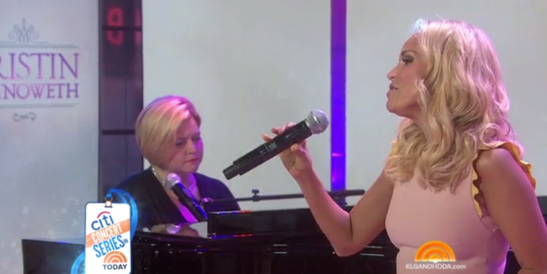 VIDEO: Kristin Chenoweth Performs 'You're My Saving Grace' on TODAY Image
