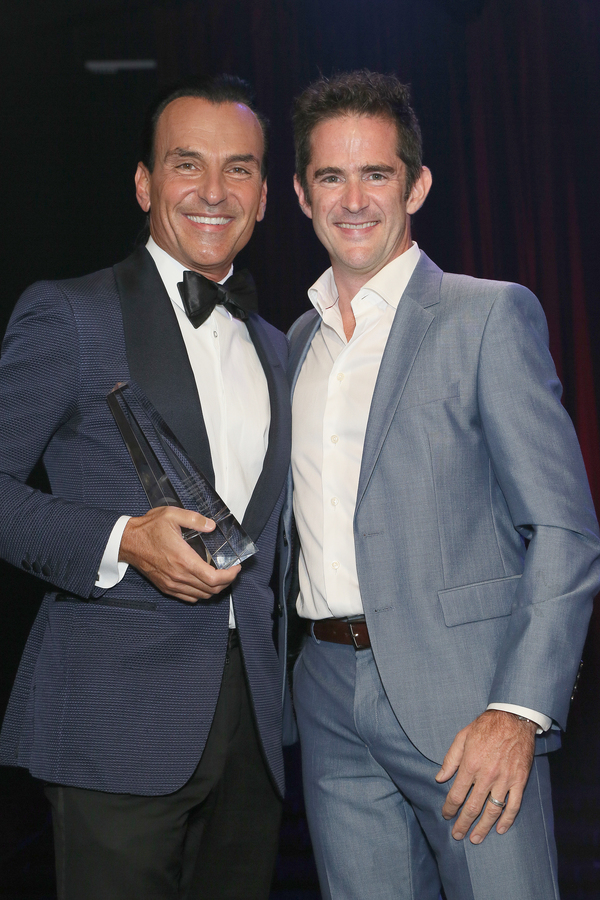 Honoree Joe Lanteri and Andy Blankenbuehler Photo