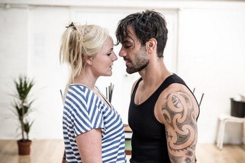 Photo Flash: Ramin Karimloo and Kerry Ellis Prep for MURDER BALLAD's UK Premiere! Image